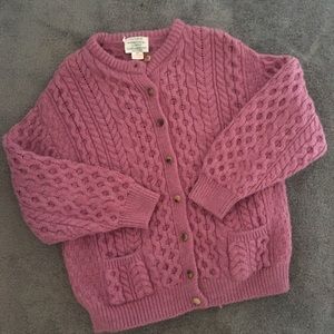 Cladyknit Irish Knit Fisherman’s Wool Cardigan